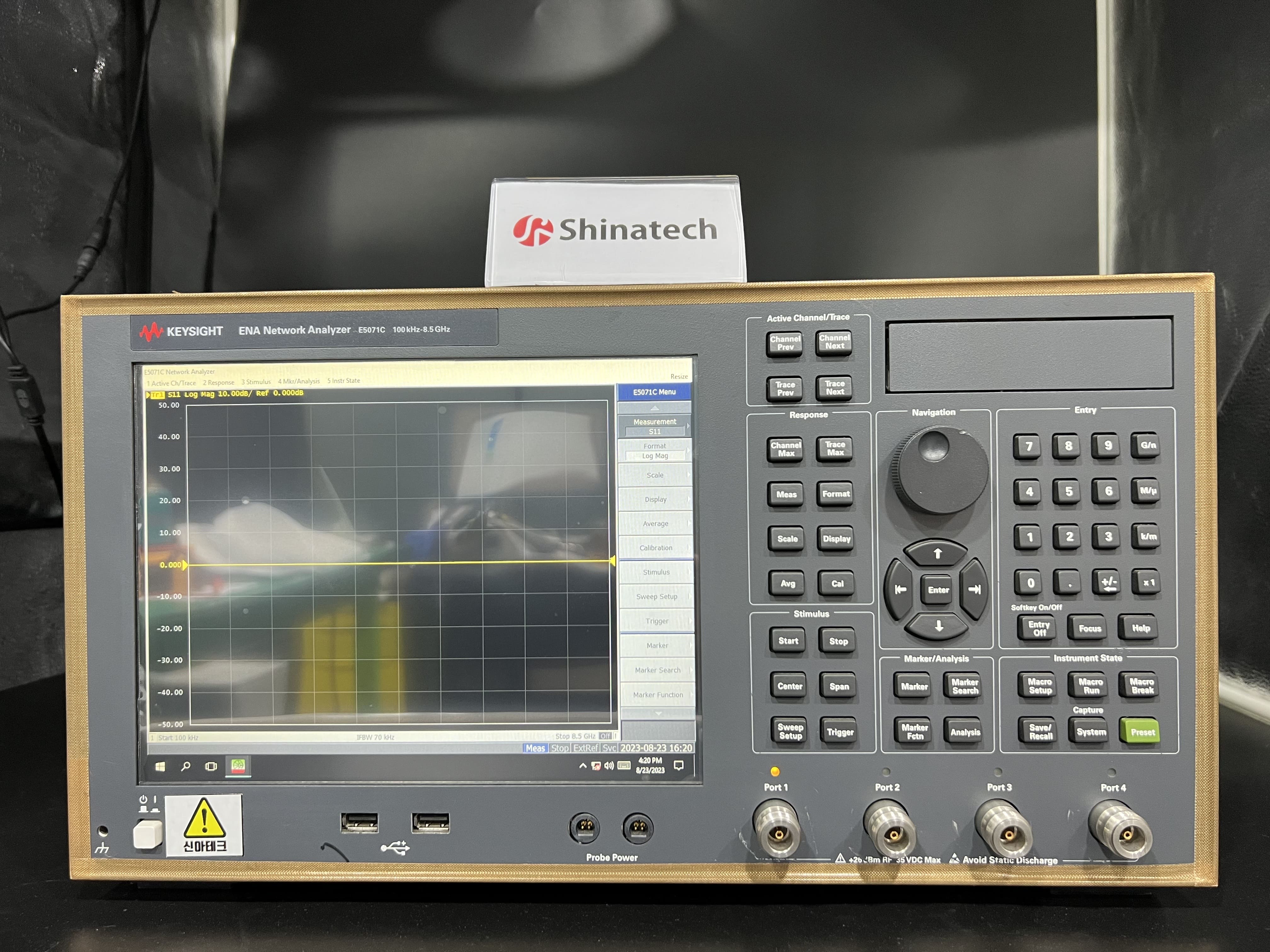 [중고] HP Agilent Keysight ENA 벡터 네트워크 분석기 E5071C