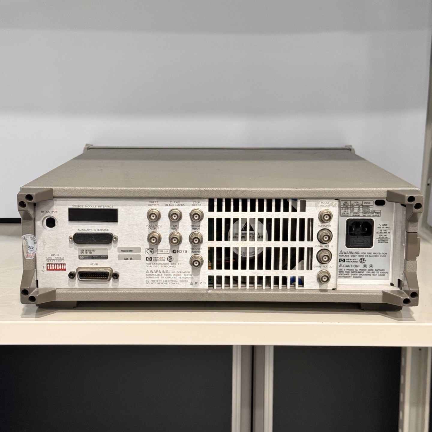 [중고] [렌탈] Keysight 83752B Synthesized CW Generator / Sweepe